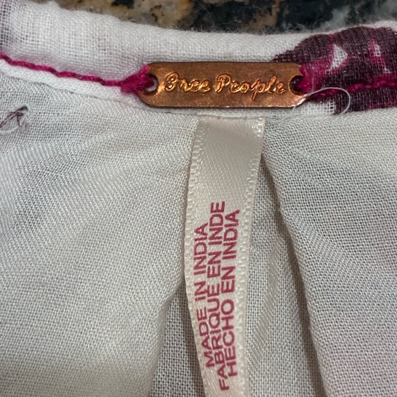 Free People Women’s Camilla Floral BOHO Mini Dress, Size XS - Picture 3 of 12